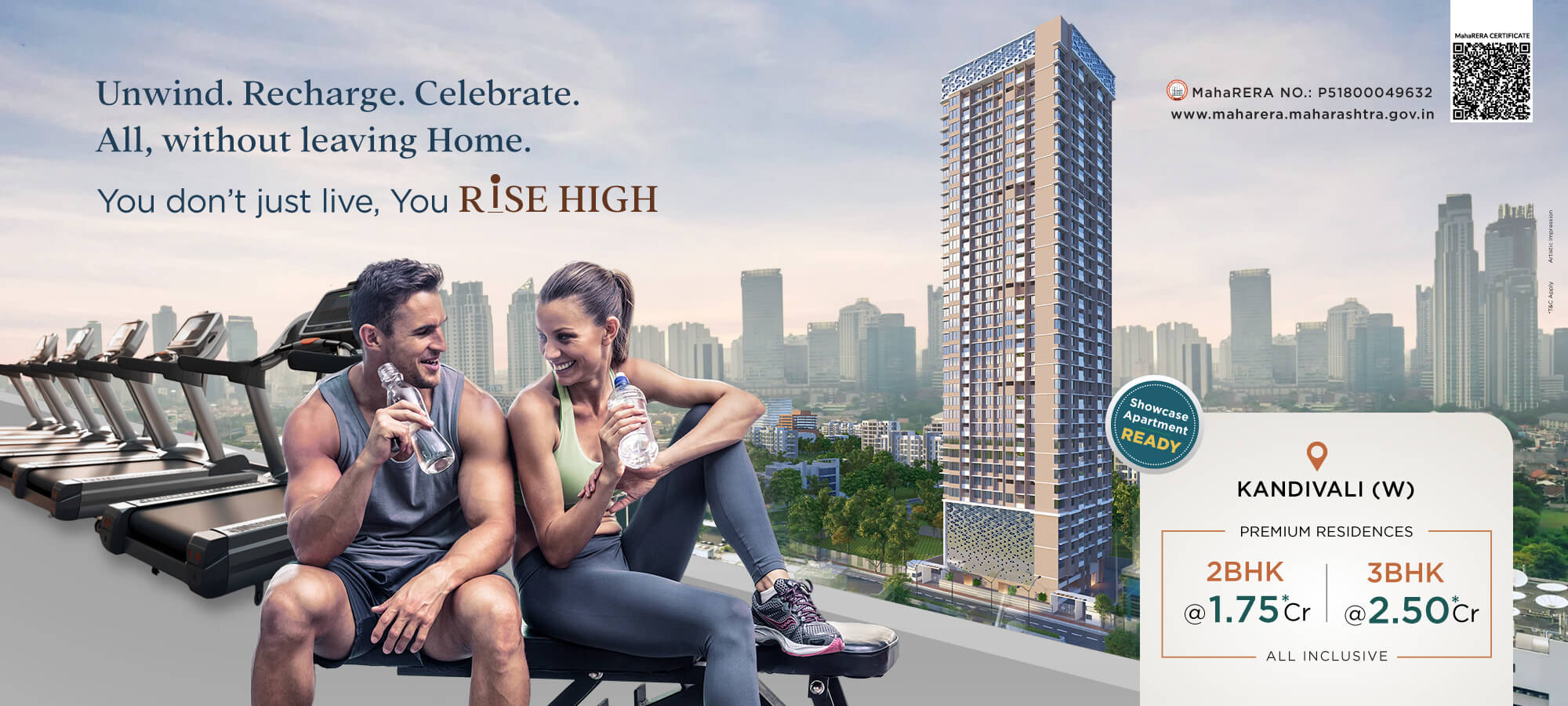 Rock Highland Rise High Banner - D5